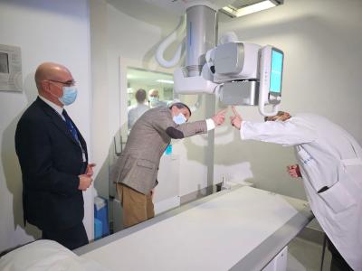 Sanitat posa en marxa set sales de radiologia digital amb visió i intel·ligència artificial per a personalitzar les proves als pacients